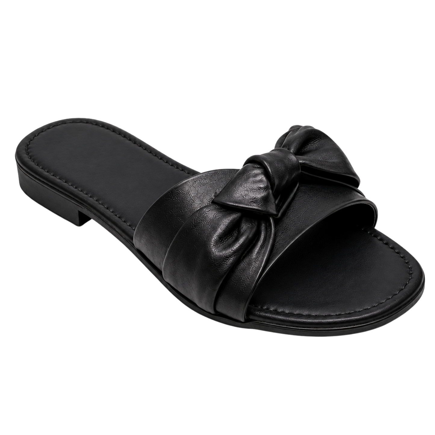 Toe Flat Mule Shoes