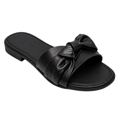 Toe Flat Mule Shoes