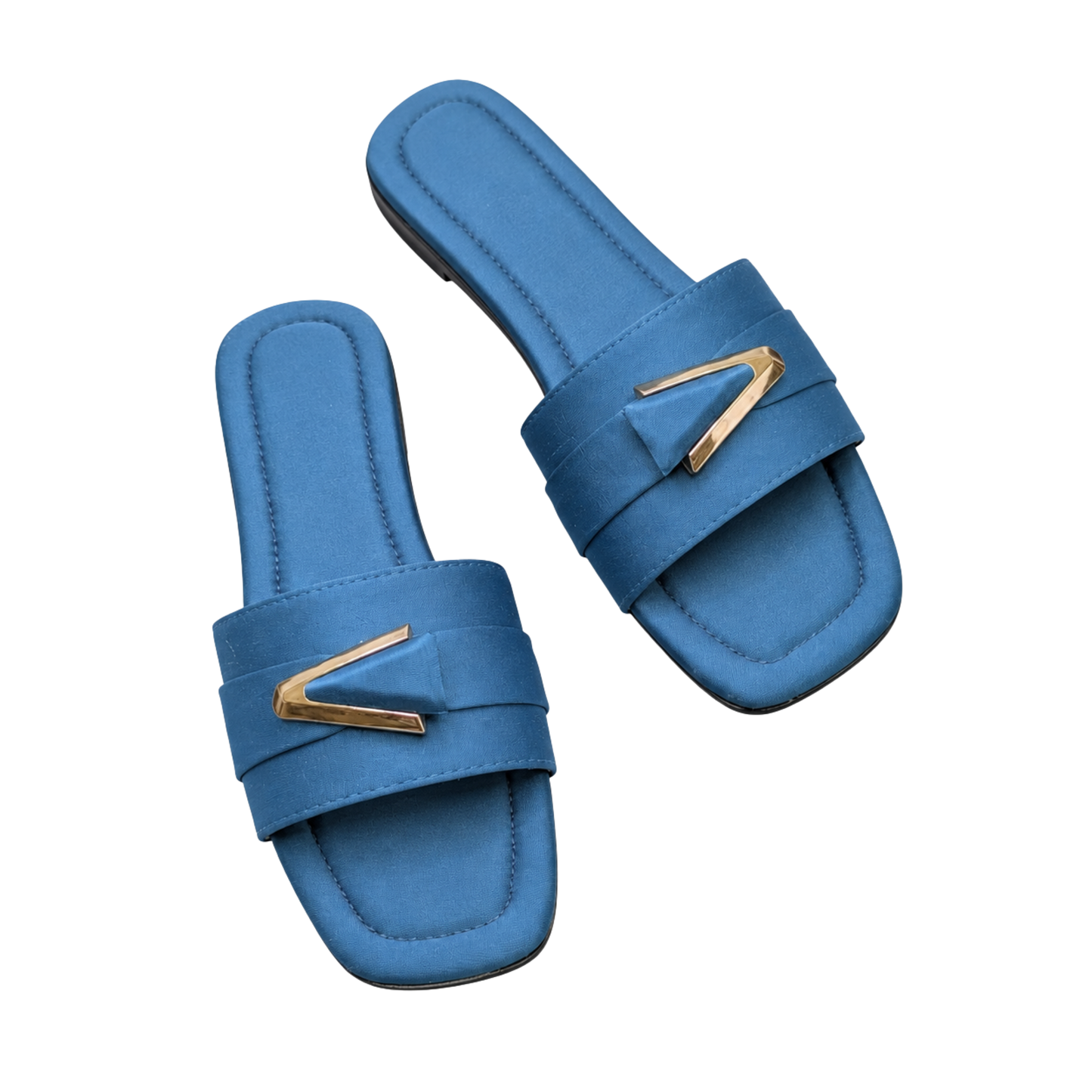 Aurelia Satin Slides