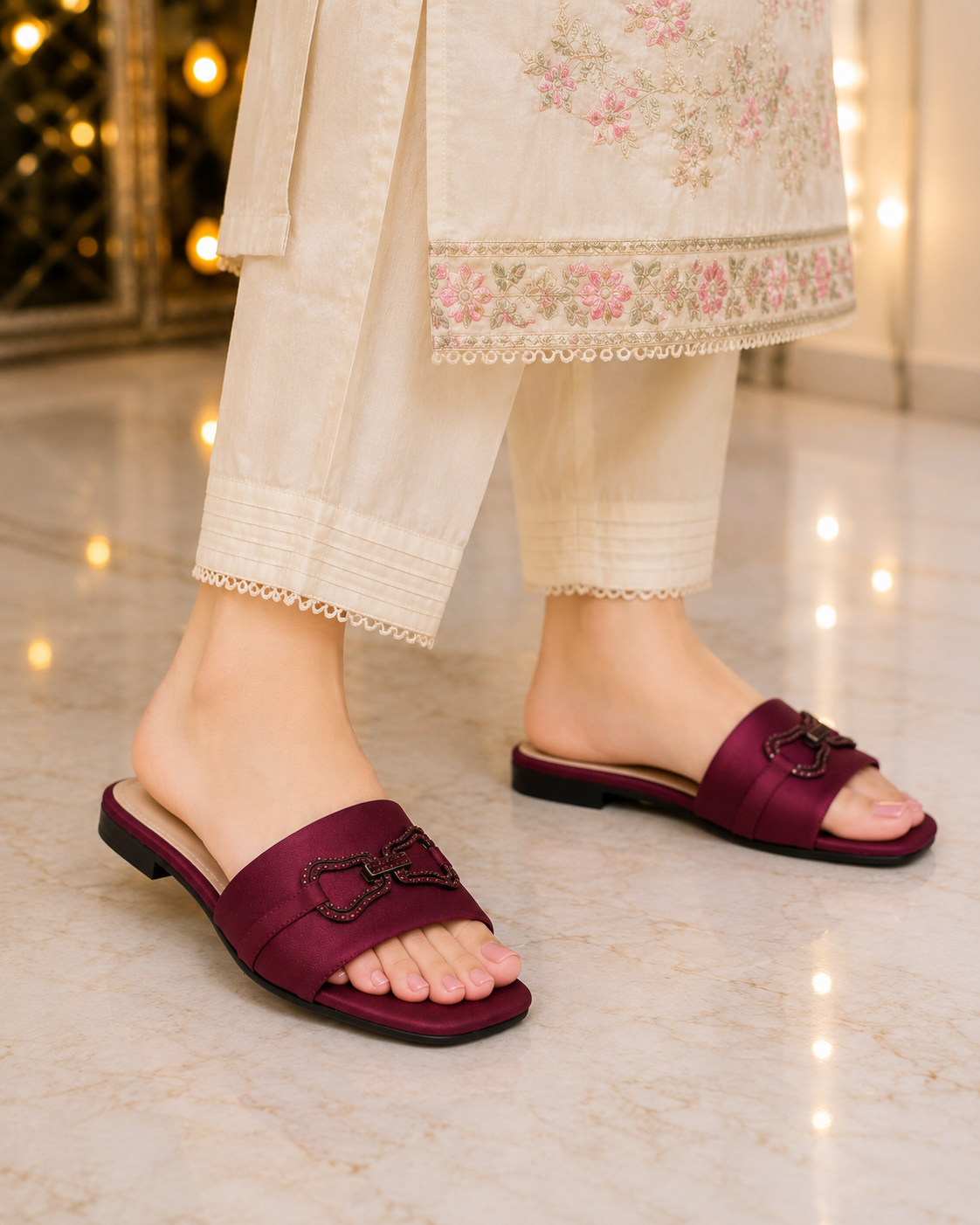 Ruby Comfort Luxe Slides