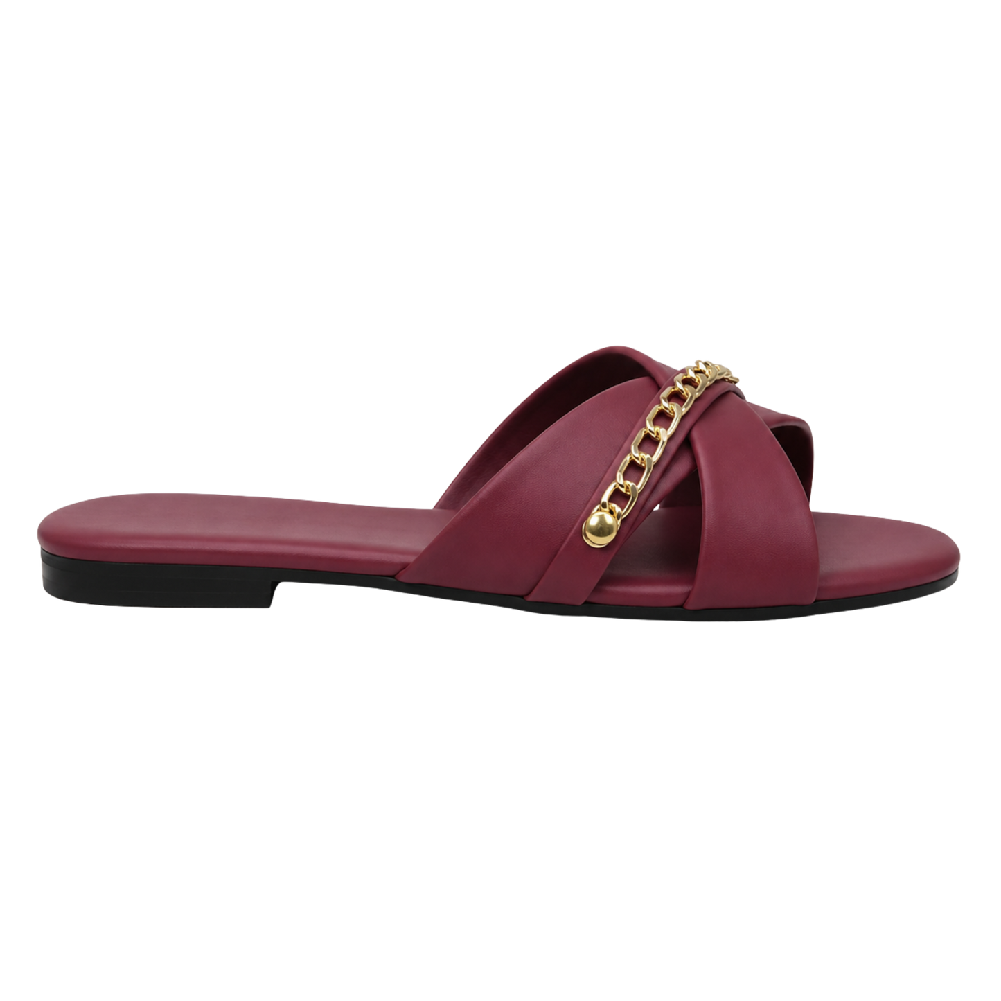 Cross Strap Open-Toe
