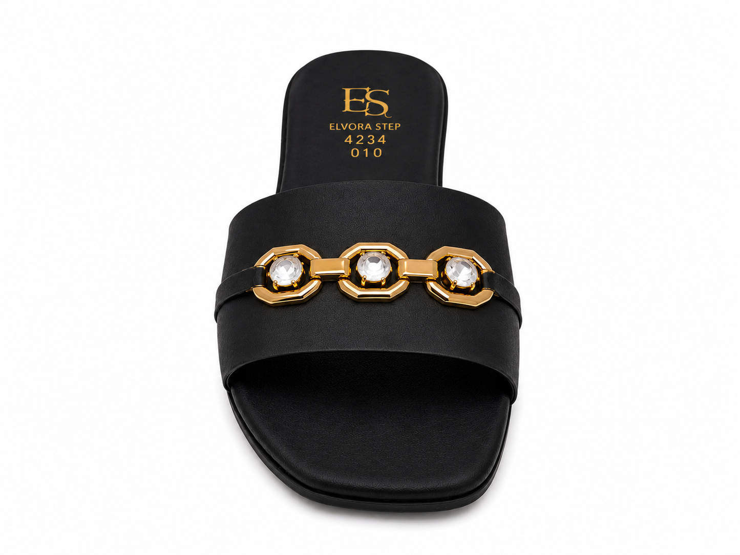 Crystal Luxe Comfort Slides